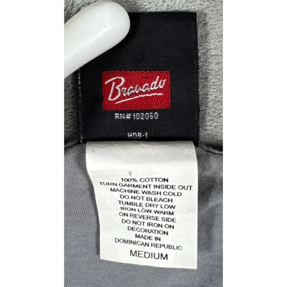 Harley-Davidson Snake Graphic Tank Top Women M Gray Racerback Biker Top 2010 VTG - Picture 6 of 8